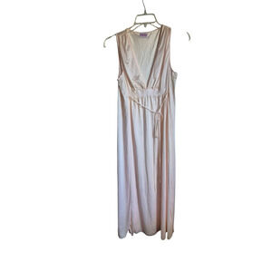 Heiress Ladies Nightgown Size M Semi Sheer Maxi Baby doll Empire Waist Vintage